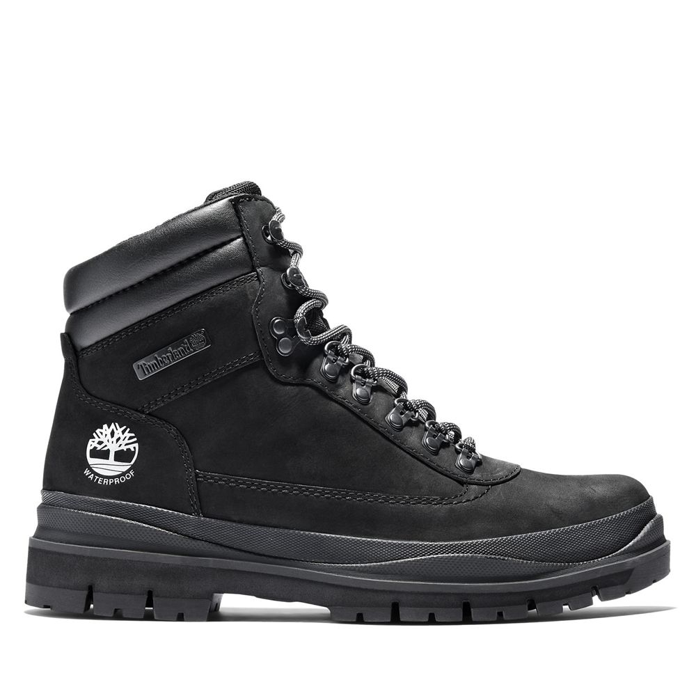 Botas de Nieve Timberland Hombre Field Trekker Waterproof Negras - Chile CAU-973160